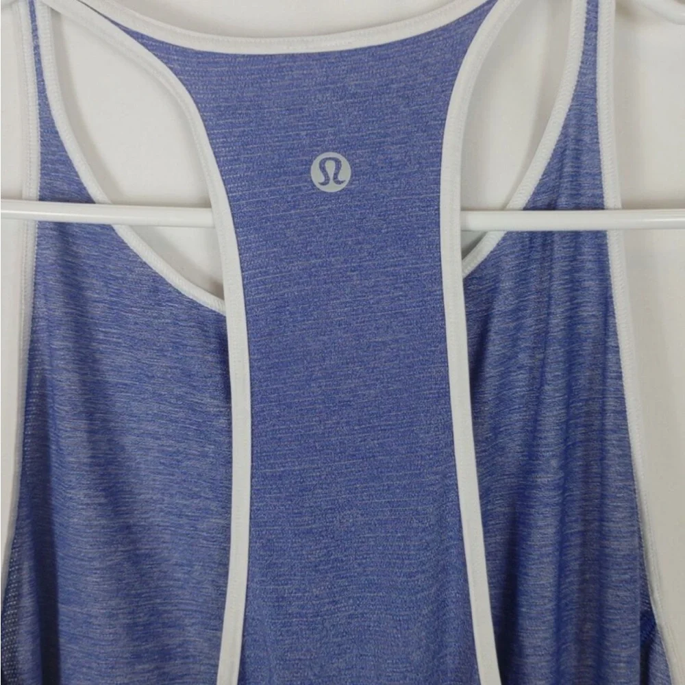 Blue Racerback Tank Top - Picture 6 of 6
